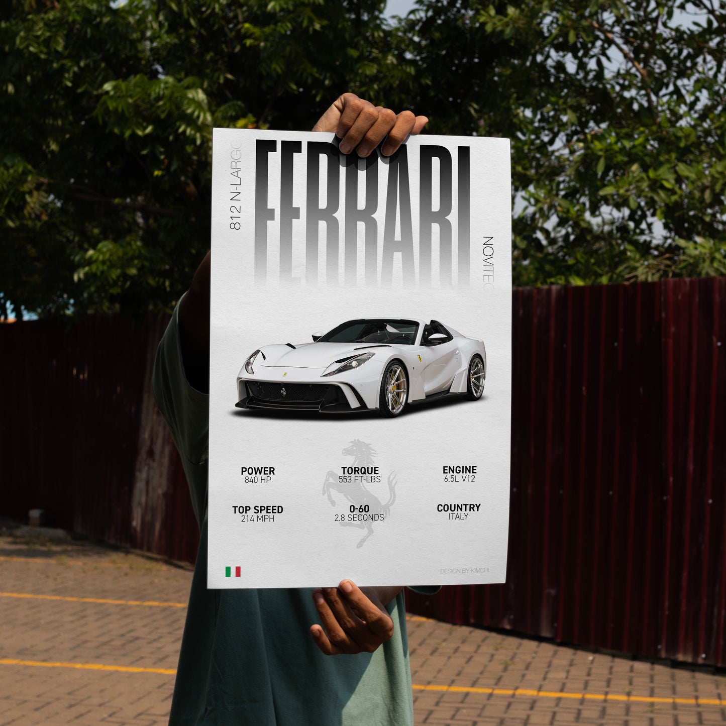 Novitec Ferrari 812 N-Largo | Grid Gallery Poster