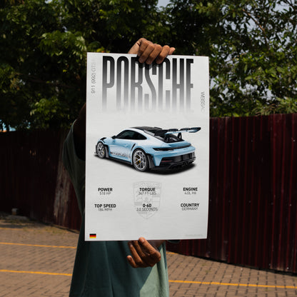 Porsche 911 (992) GT3 RS w/Weissach Package | Grid Gallery Poster