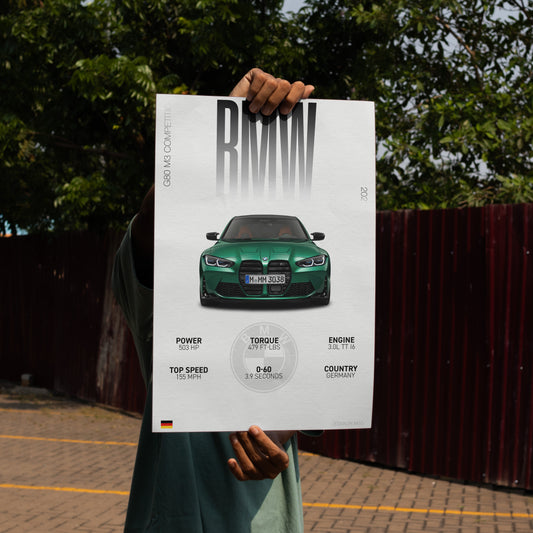 BMW G80 M3 Competition | Grid Gallery Poster