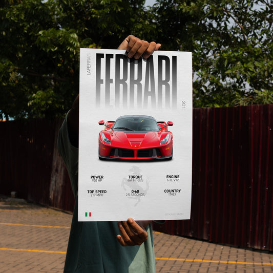 Ferrari LaFerrari | Grid Gallery Poster